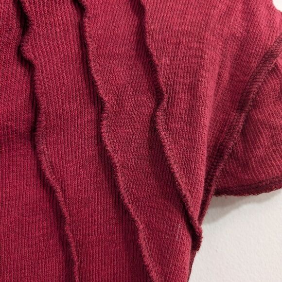 - NWT Burgundy seamed a line mini dress size M - Picture 8 of 10